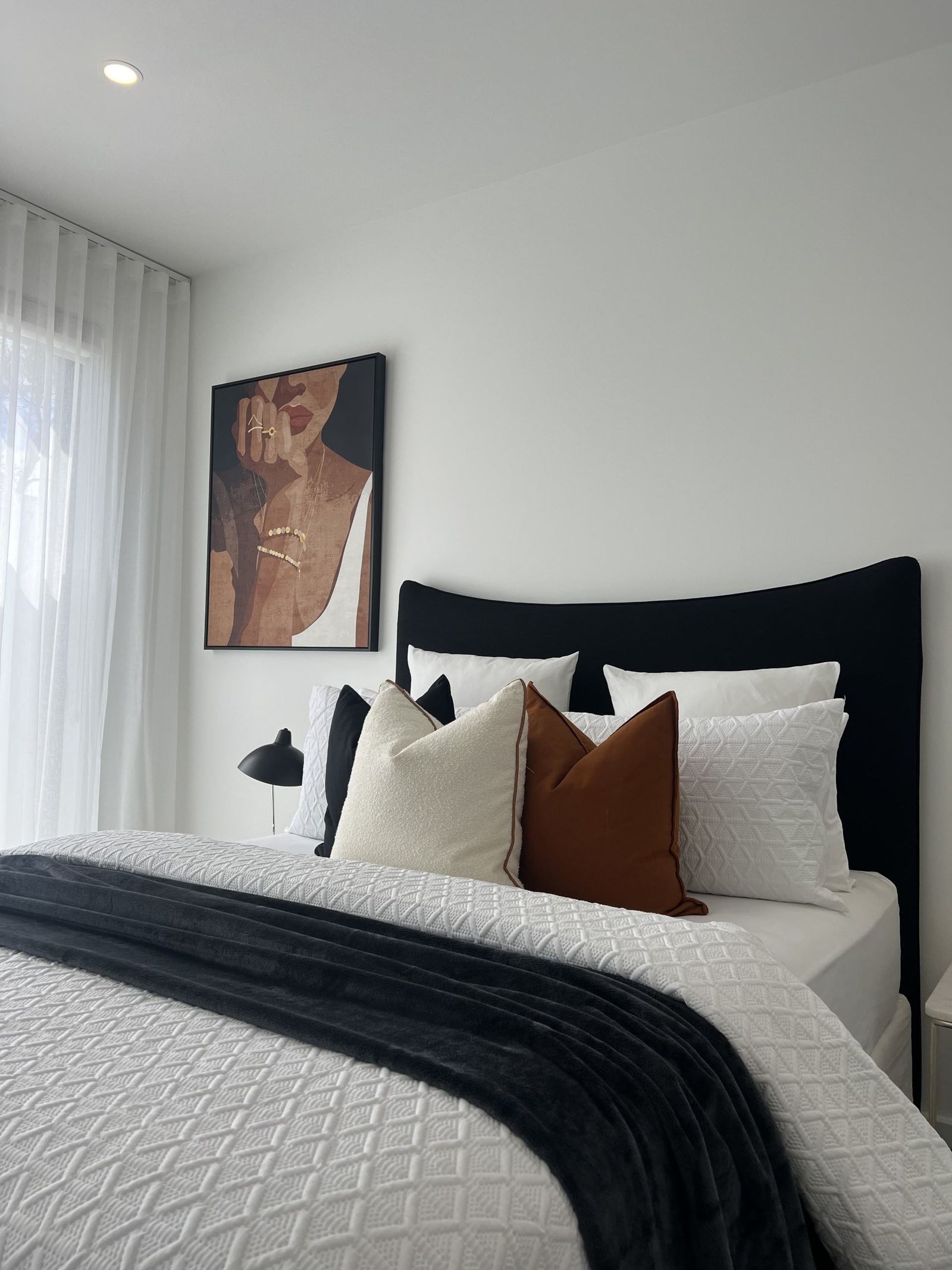 Lounge styled by Piller Property Styling in Oakleigh, Melbourne