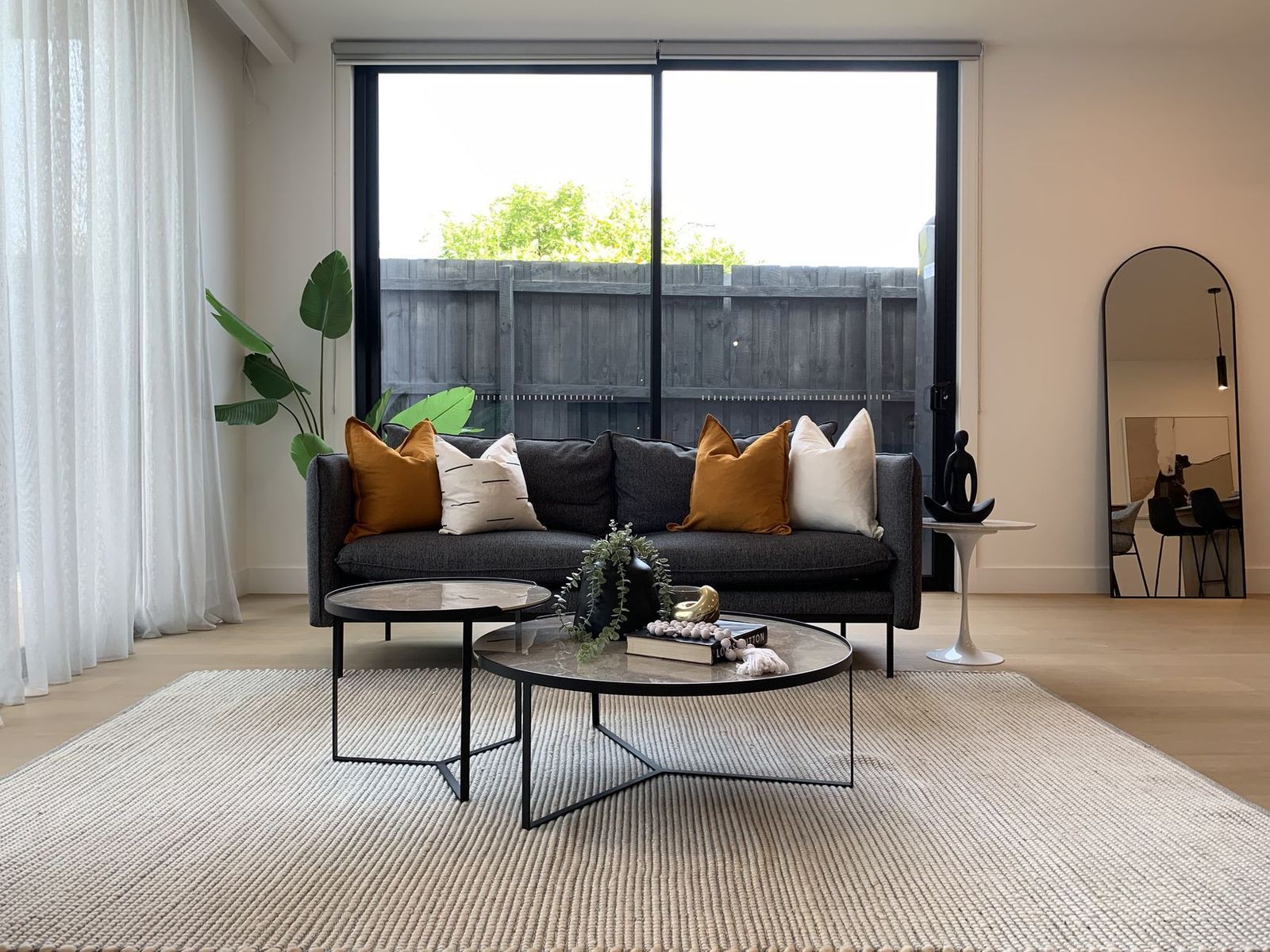 Living area styled by Piller Property Styling in Hampton, Melbourne
